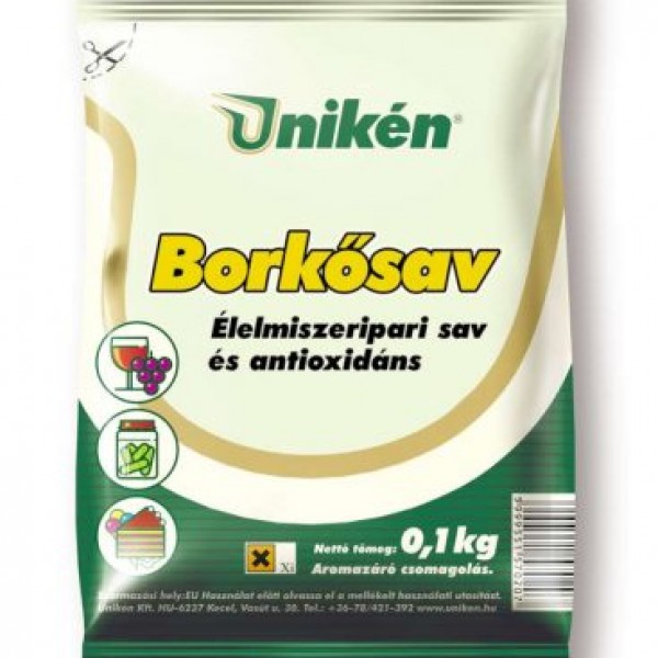 borkősav